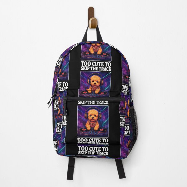 Item preview, DJ Maltipoo: Too Cute to Skip the Track - Neon Art designed and sold by Pineapple-Tree.