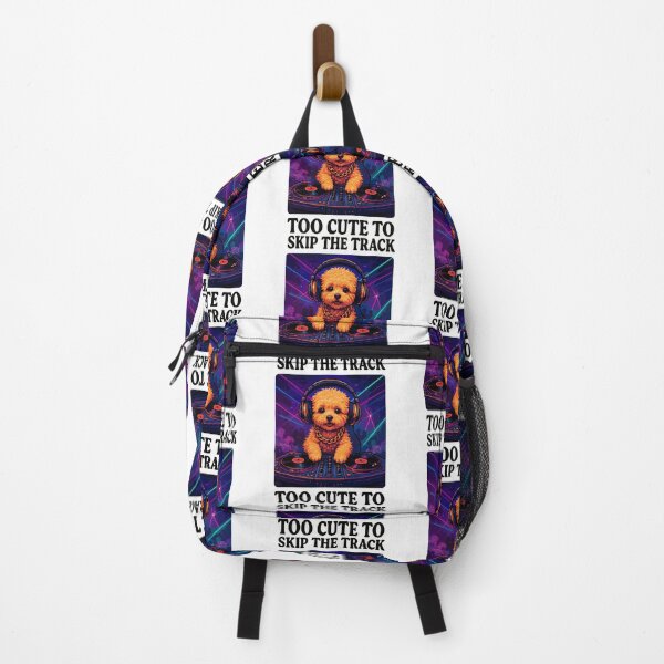 Item preview, DJ Maltipoo: Too Cute to Skip the Track - Neon Art designed and sold by Pineapple-Tree.