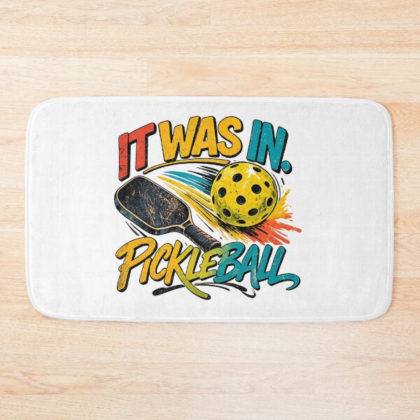 Item preview, Retro Pickleball Paddle Vintage Colorful Design designed and sold by miaoxiang9.