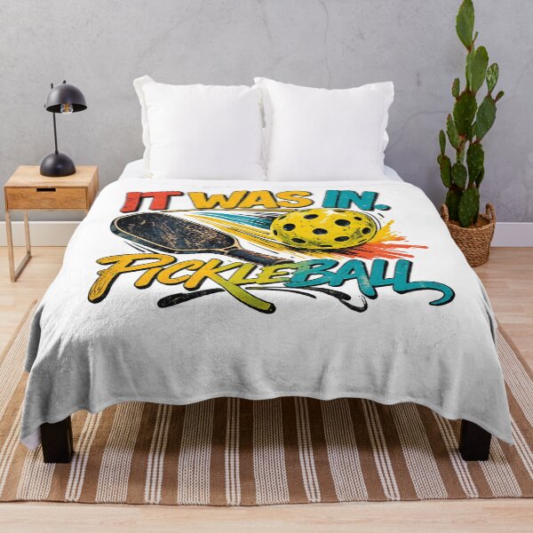 Item preview, Retro Pickleball Paddle Vintage Colorful Design designed and sold by miaoxiang9.