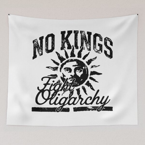 Item preview, No Kings Fight Oligarchy designed and sold by SignumShop.