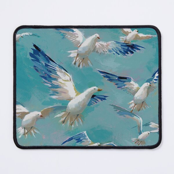 Aperçu de l'œuvre Peinture d'oiseaux en vol créée et vendue par Steve Haskamp.