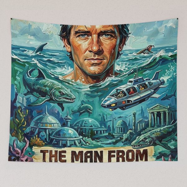 Item preview, The Man from Atlantis: A Rare and Vast Adventure designed and sold by Art's Diner.