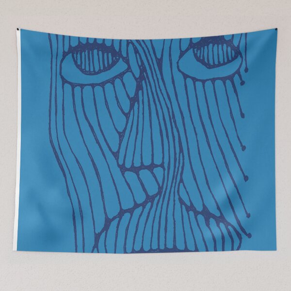 Item preview, THE FACE BLUE designed and sold by KolbStudios.