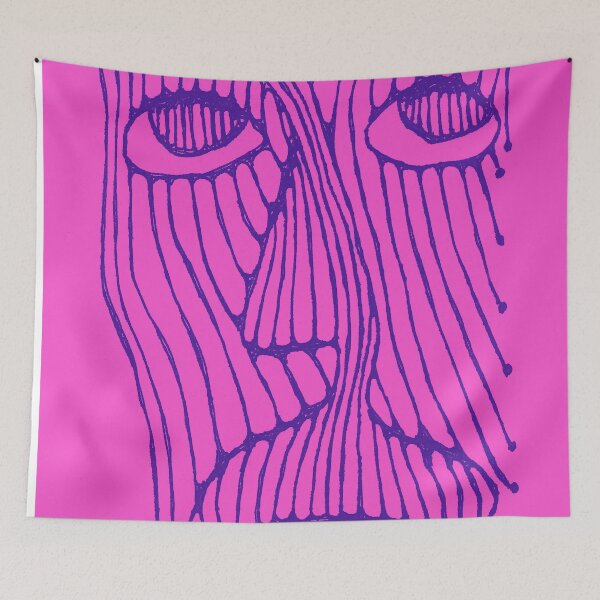 Item preview, THE FACE FUCHSIA designed and sold by KolbStudios.