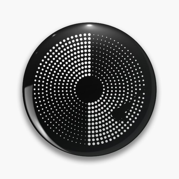 Item preview, Dotted Vinyl Record – Minimal Halftone DJ Music Design designed and sold by TipTop GFX.