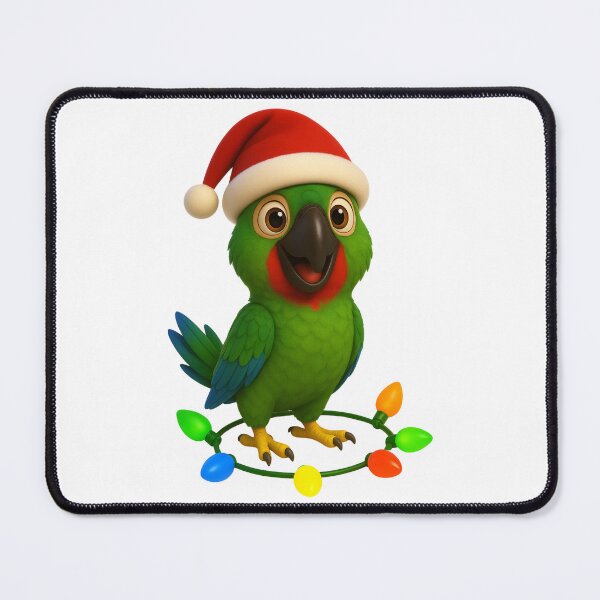 Item preview, Christmas Military Macaw  designed and sold by Sillytoe.