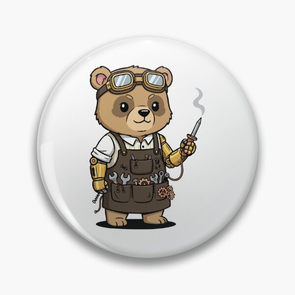 Item preview, Steampunk Mechanic Bear Robotic Arm designed and sold by PixelStudioBe.