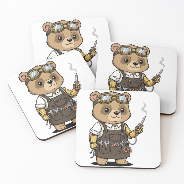 Item preview, Steampunk Mechanic Bear Robotic Arm designed and sold by PixelStudioBe.