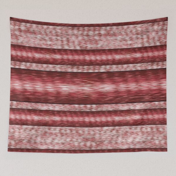 Item preview, Fibrous pattern with red cords designed and sold by Cherevan.