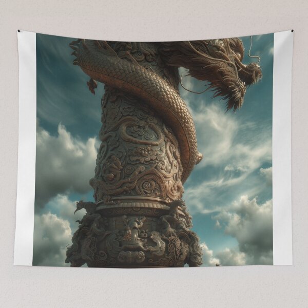 Item preview, Sanctuary Beneath the Celestial Dragons designed and sold by oanaunciuleanu.