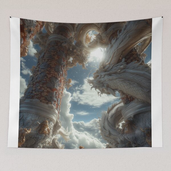 Item preview, Sanctuary Beneath the Celestial Dragons designed and sold by oanaunciuleanu.
