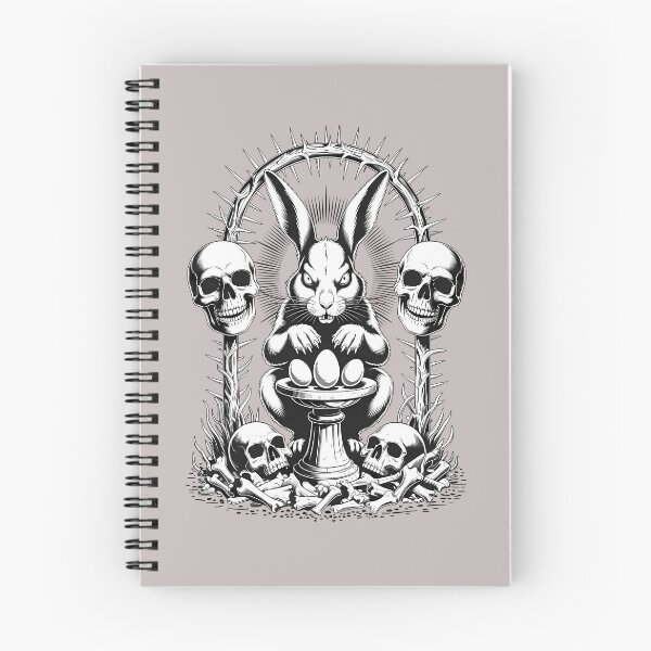 Item preview, Dark Evil Easter Bunny – Gothic Creepy Rabbit Easter Design designed and sold by Art-Arcade6.