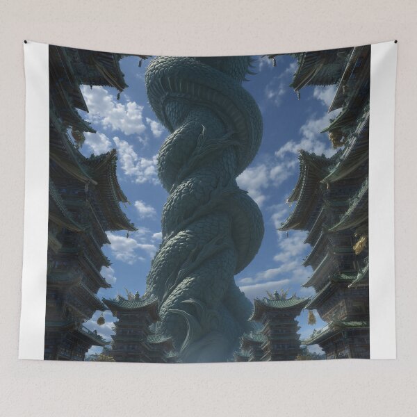 Item preview, Sanctuary Beneath the Celestial Dragons designed and sold by oanaunciuleanu.