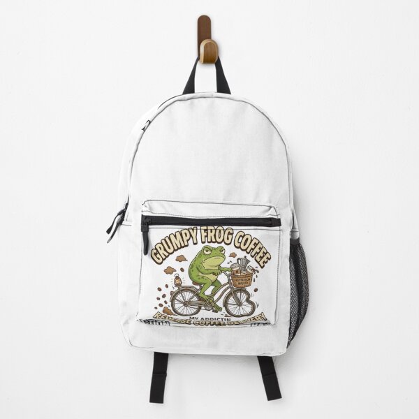 Item preview, Grumpy Frog Coffee - Funny Reverse Delivery Mood designed and sold by Wear Sculpt.