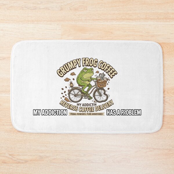 Item preview, Grumpy Frog Coffee - Funny Reverse Delivery Mood designed and sold by Wear Sculpt.