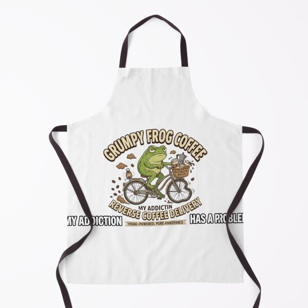 Item preview, Grumpy Frog Coffee - Funny Reverse Delivery Mood designed and sold by Wear Sculpt.