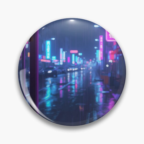 Item preview, Cozy Lo-Fi Cyberpunk City Rainy Night designed and sold by cesinhasilva.
