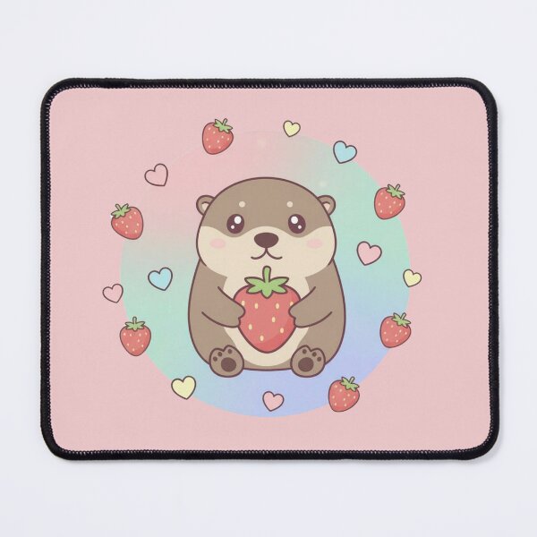 Item preview, Cute Kawaii Hedgehog Eating Watermelon – Adorable Hedgehog Cartoon designed and sold by LavinyArt.
