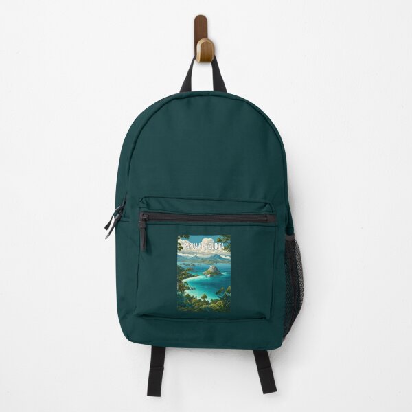 Item preview, Papua New Guinea Illustration Travel Art Vintage designed and sold by KrisSidDesigns.