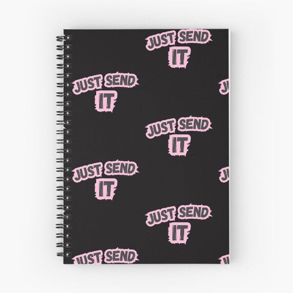 Item preview, JUST SEND IT motivational graphic t-shirt  designed and sold by bozet.