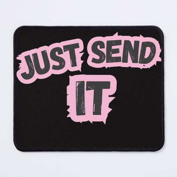 Item preview, JUST SEND IT motivational graphic t-shirt  designed and sold by bozet.