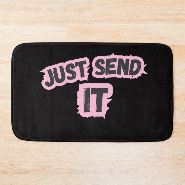 Item preview, JUST SEND IT motivational graphic t-shirt  designed and sold by bozet.