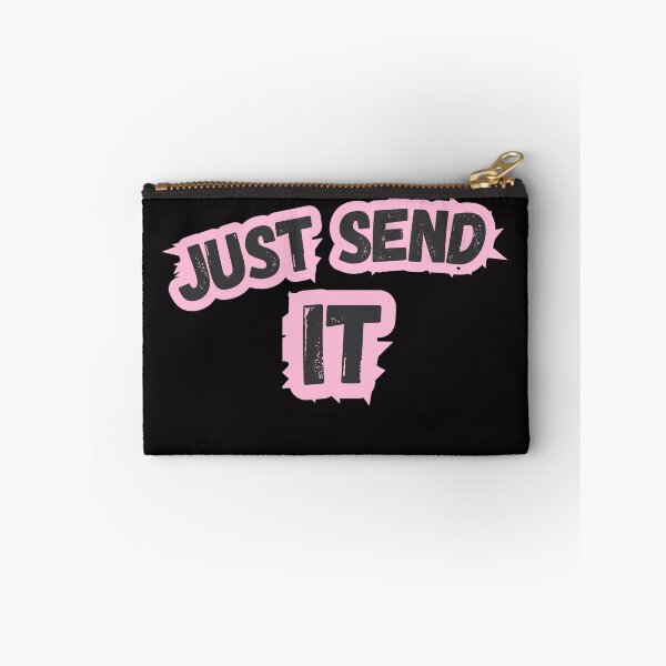 Item preview, JUST SEND IT motivational graphic t-shirt  designed and sold by bozet.