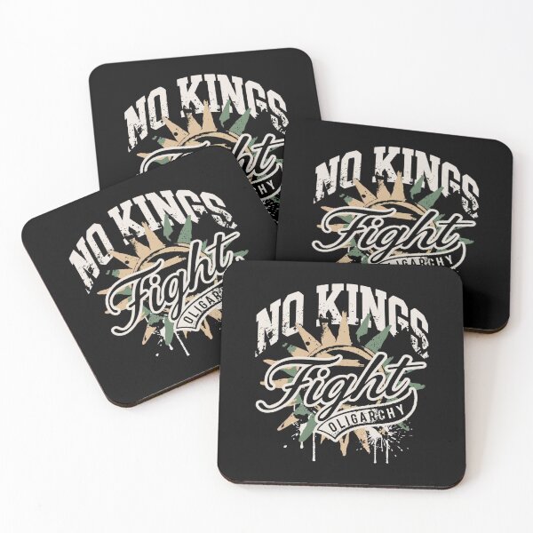 Item preview, No Kings Fight Oligarchy designed and sold by SignumShop.