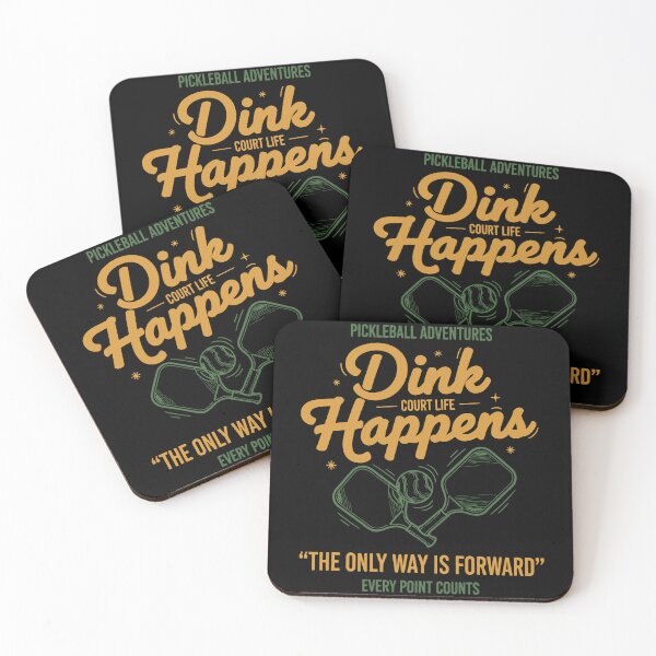 Item preview, Pickleball Funny Player Dink Happens Love designed and sold by LuminOrb.
