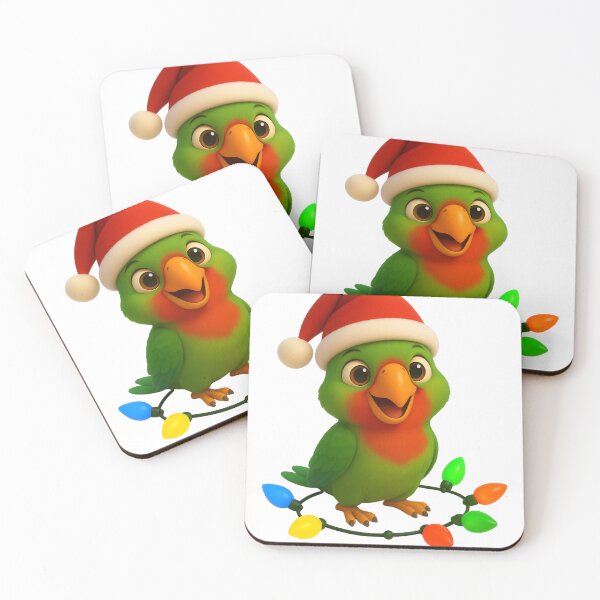 Item preview, Christmas Parrot  designed and sold by Sillytoe.