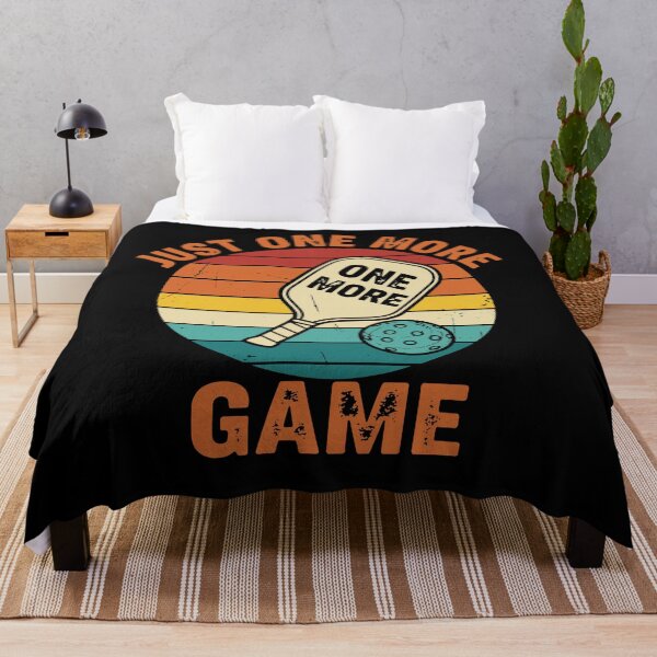 Item preview, Pickleball Funny Just One More Game Love designed and sold by LuminOrb.