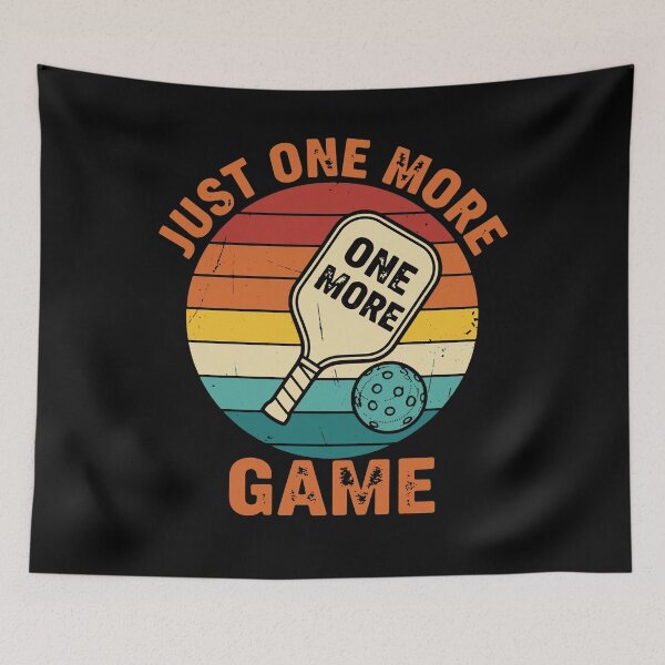 Item preview, Pickleball Funny Just One More Game Love designed and sold by LuminOrb.