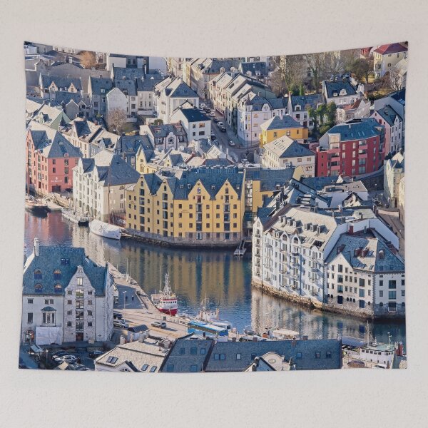 Item preview, Alesund Art Nouveau Cityscape Norway designed and sold by Martyn R Arnold Fine Art Nature & Landscape Photography.