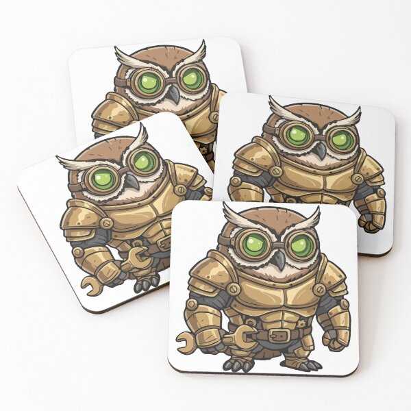 Item preview, Cool Steampunk Engineer in Golden Armor designed and sold by PixelStudioBe.