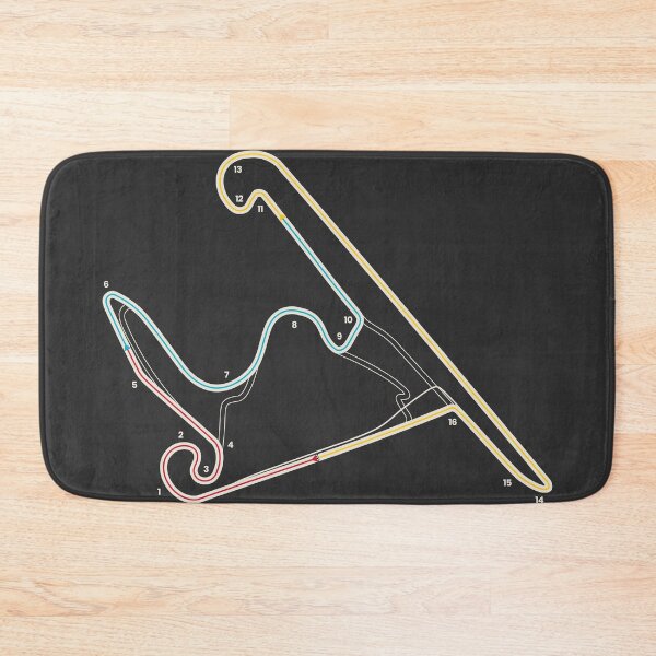 Item preview, Shanghai International Circuit | Chinese Grand Prix Motorsports Circuit Map designed and sold by aio.