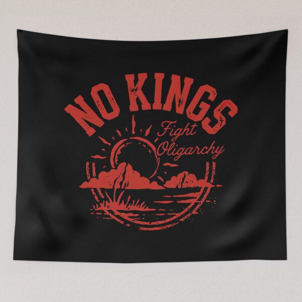 Item preview, No Kings Fight Oligarchy designed and sold by SignumShop.