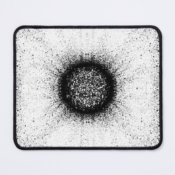 Item preview, White and black "Poof" tile designed and sold by Cherevan.