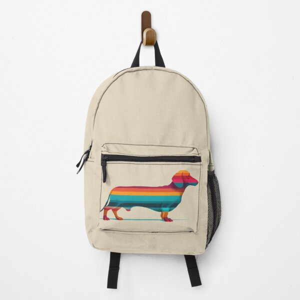 Item preview, Dog with colorful stripes on body designed and sold by anytka.