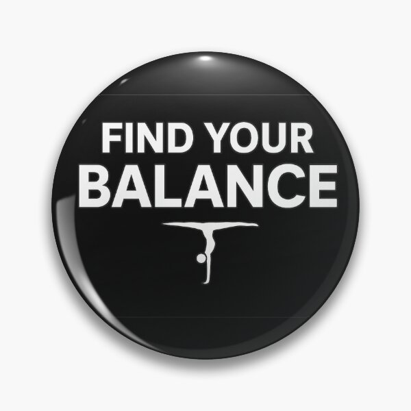 Item preview, Find Your Balance - Handstand Minimalist Design designed and sold by Stellar Motion by Kornelia.