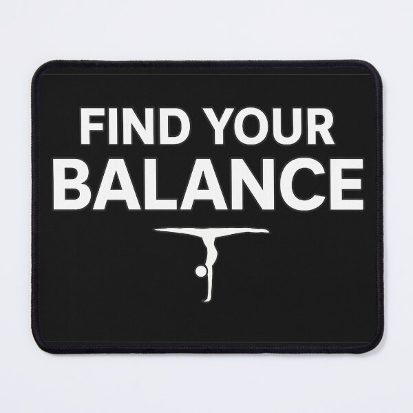Item preview, Find Your Balance - Handstand Minimalist Design designed and sold by Stellar Motion by Kornelia.