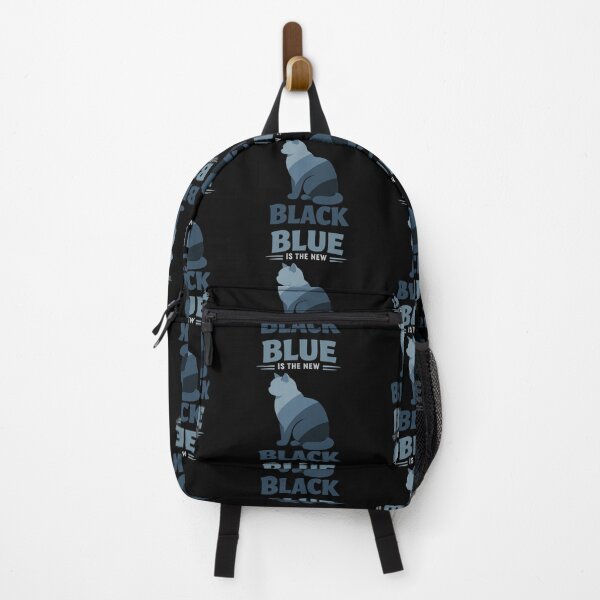 Item preview, BKH Blue: Minimalist "Blue is the new Black" designed and sold by Pineapple-Tree.