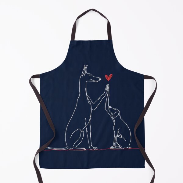 Item preview, Dogs show love with a heart sign designed and sold by anytka.