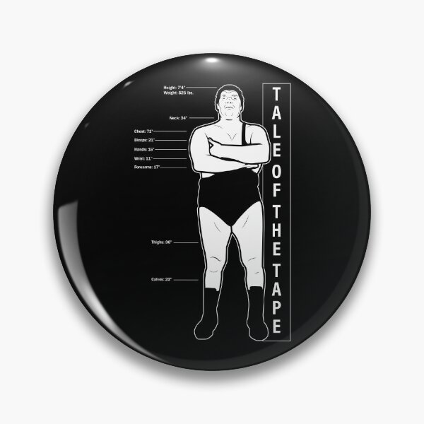 Item preview, Andre Tale of the Tape designed and sold by The Fonsecastein Shop.