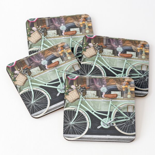 Item preview, Green Pastel Bike designed and sold by StylishDecor.