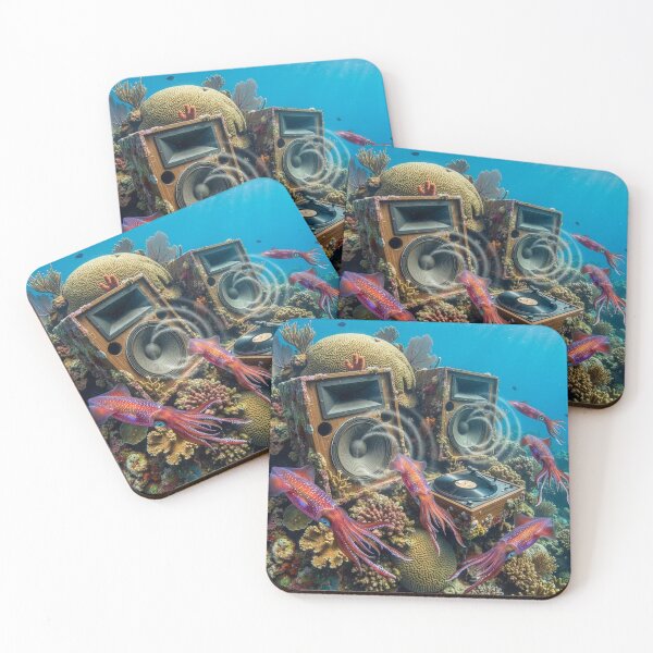 Item preview, Squids Vinyl Aficionados Have a Record Party  designed and sold by Tridentulus.