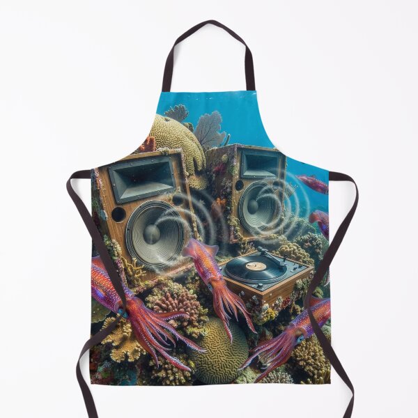 Item preview, Squids Vinyl Aficionados Have a Record Party  designed and sold by Tridentulus.