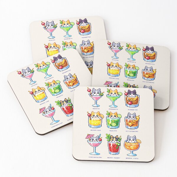 Item preview, Classic Kitty Cocktails Menu designed and sold by Kitty Enterprise.