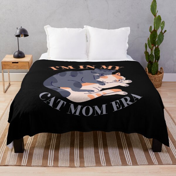 Item preview, I'm in my cat mom era Cat Couple Classic Funny T-Shirt designed and sold by OldSkullDesigns.
