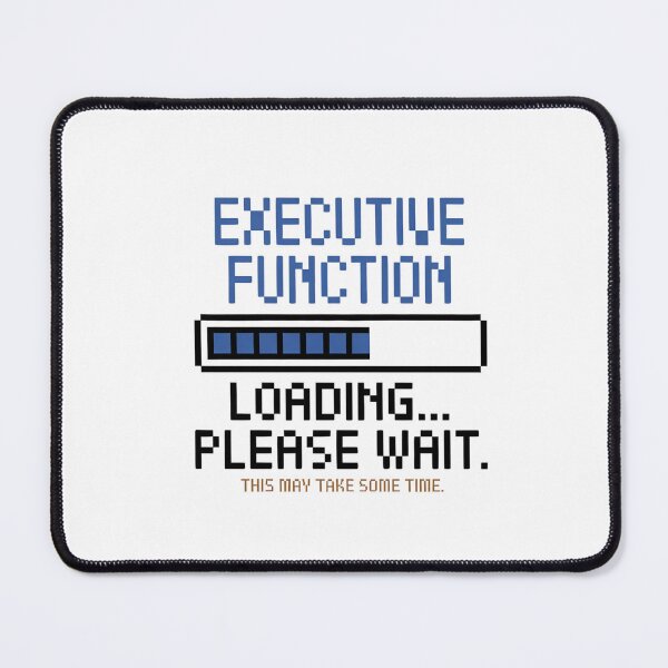 Item preview, Executive Dysfunction Loading Bar - Retro 8-Bit AuDHD Tee designed and sold by wyrddifferent.